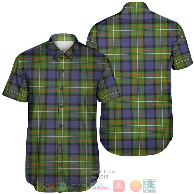 Fergusson Modern Tartan Hawaiian Shirt