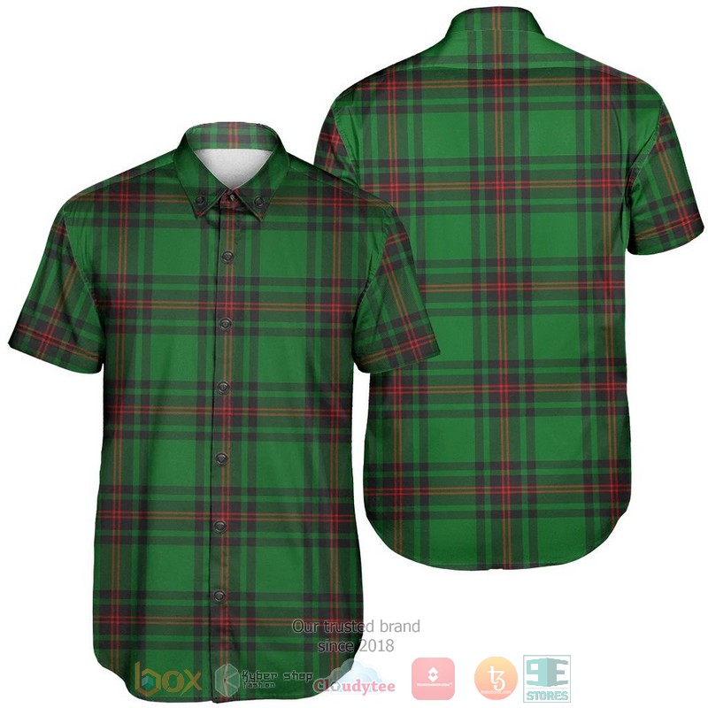 Fife District Tartan Hawaiian Shirt