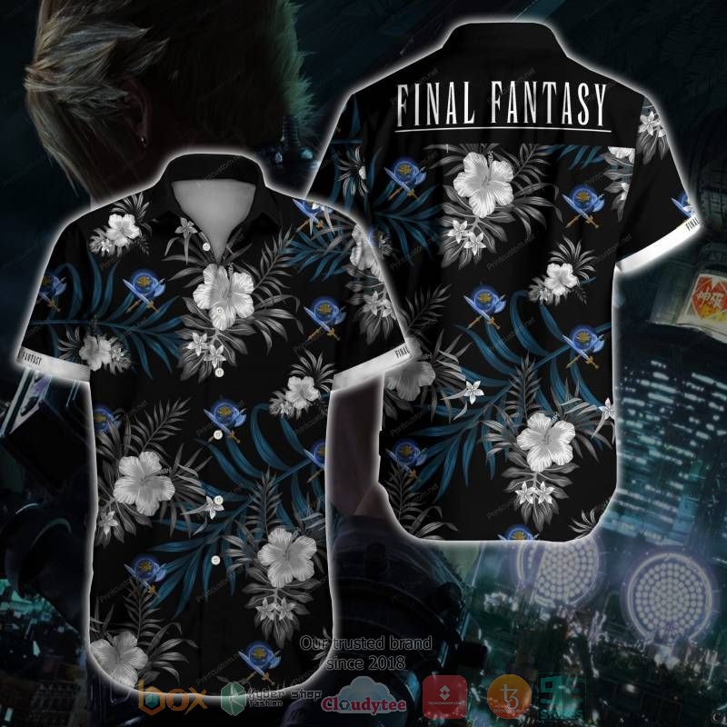 Final Fantasy Hawaiian Shirt