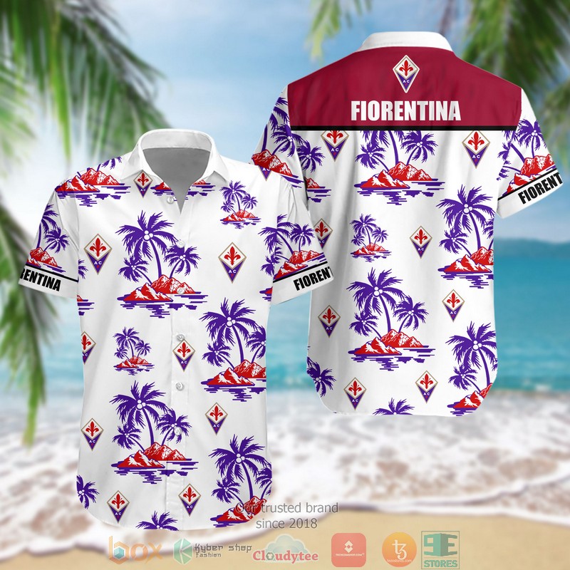 Fiorentina Italy Hawaii 3D Shirt