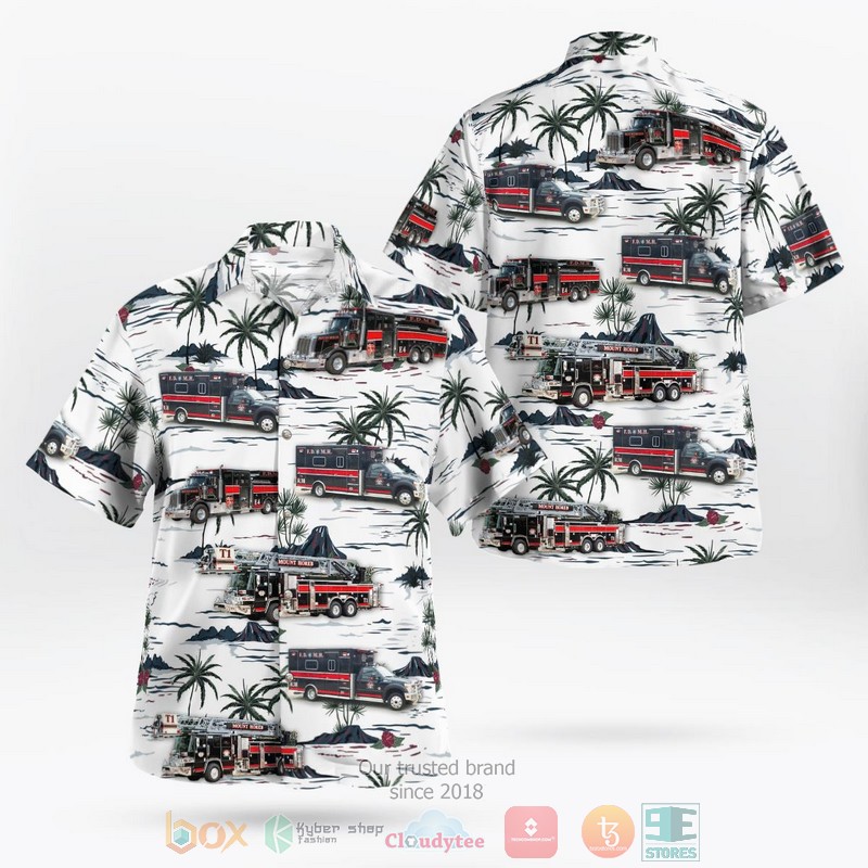 Fire Department Of Mount Horeb Hawaiian Shirt