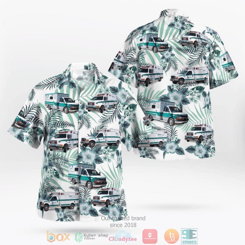 Firsthealth Ems Hawaii 3D Shirt