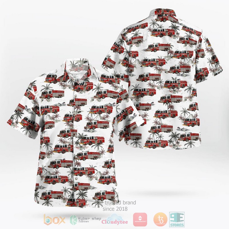 Flagstaff Arizona Flagstaff Fire Department Hawaiian Shirt