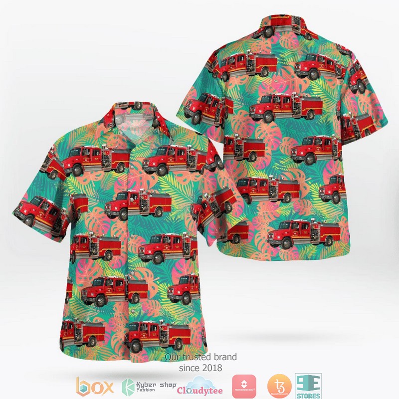 Flaherty Volunteer Fire Department Flaherty Kentucky Hawaiian Shirt