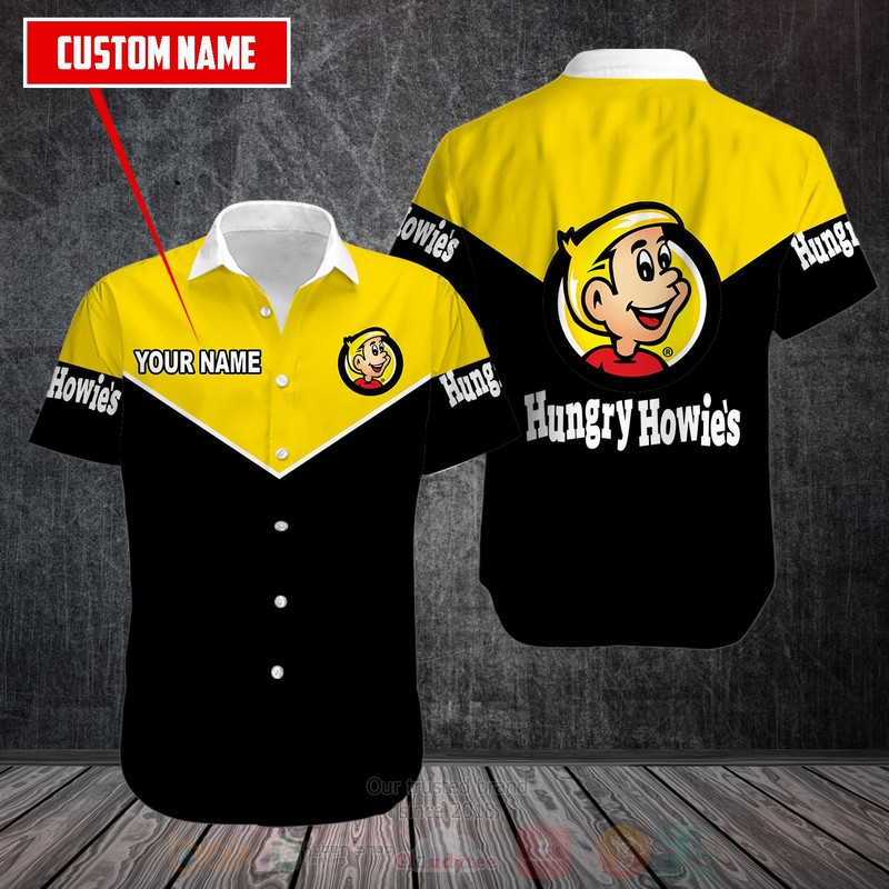 Hungry Howies Pizza Custom Name Hawaiian Shirt