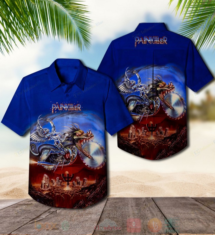 Judas Priest Painkiller Album Hawaiian Shirt - HomeFavo