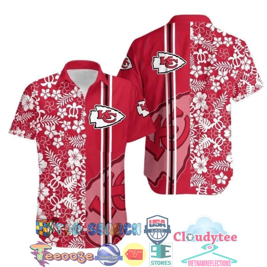 Kansas City Chiefs Nfl Tropical Ver 1 Hawaiian Shirt