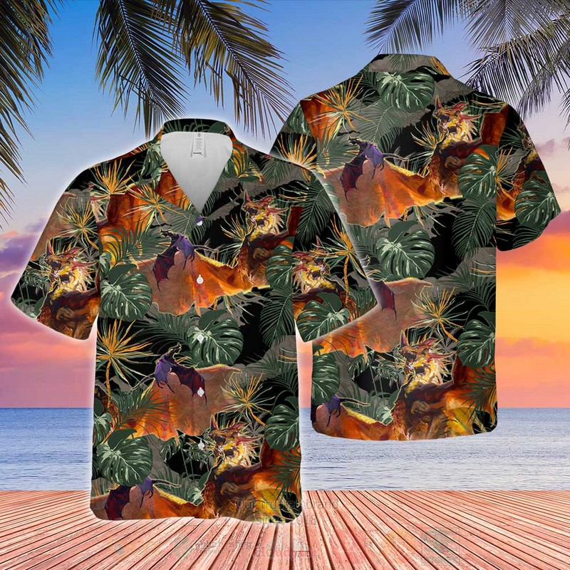 Magic The Gathering Ur Dragon Hawaiian Shirt - HomeFavo