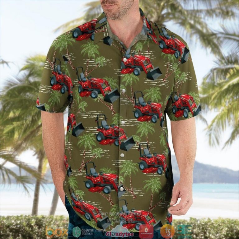 Massey Ferguson Gc170Series Compact Tractor Hawaiian Shirt - HomeFavo