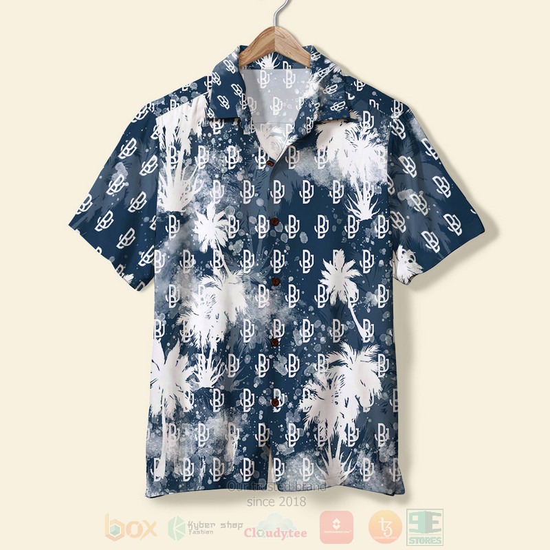 Monogram Design Hawaiian Shirt - HomeFavo