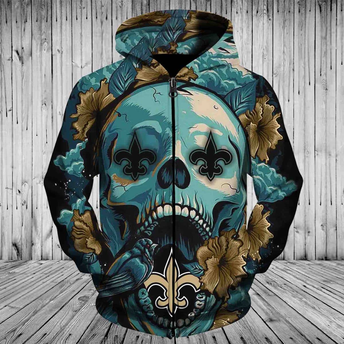 New Orleans Saints Champ All-over Print Hoodie MTE02 - HomeFavo