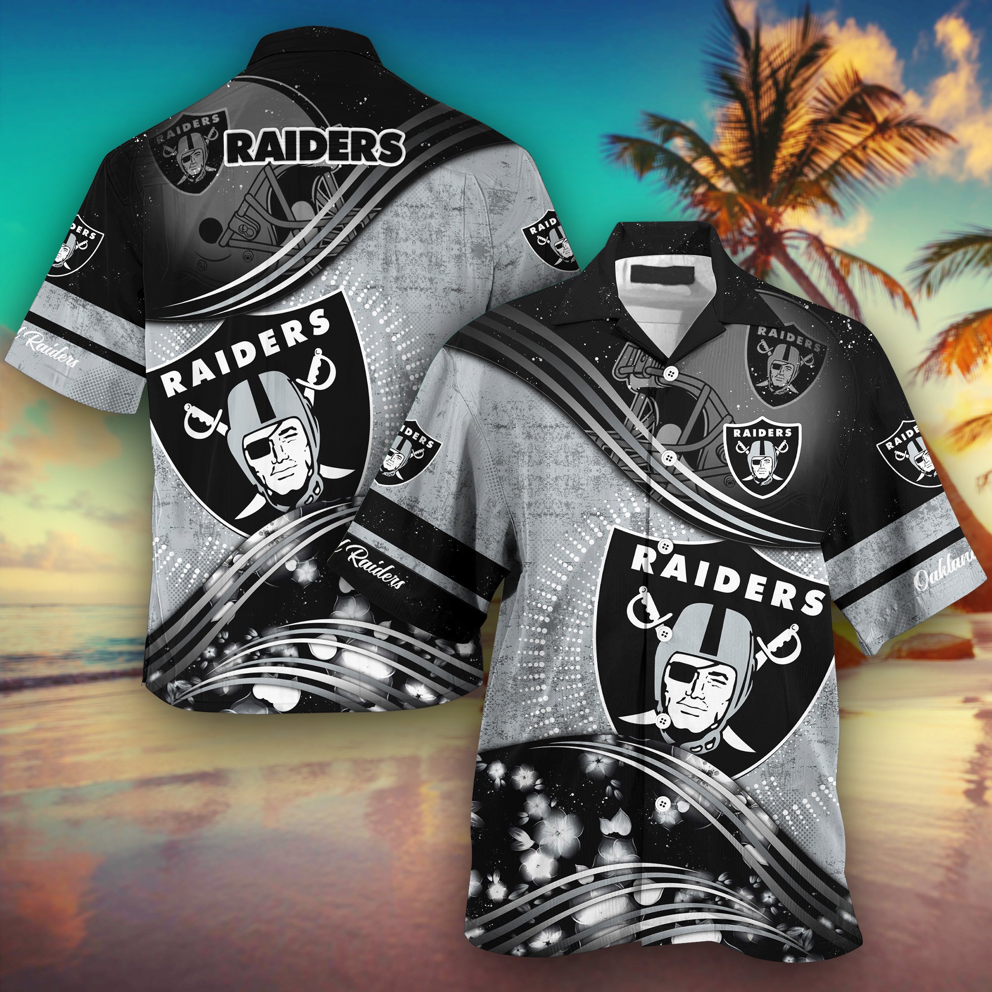 Oakland Raiders NFL-Summer Hawaii Shirt New Collection For This Season TD33842