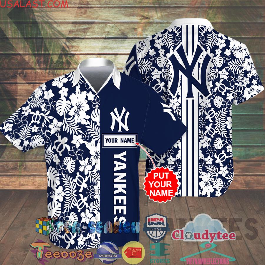 Personalized New York Yankees Mlb Tropical Aloha Summer Beach Hawaiian ...