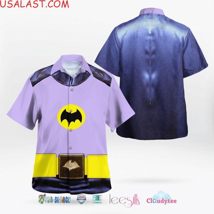 Purple Batman 3D Hawaiian Shirt