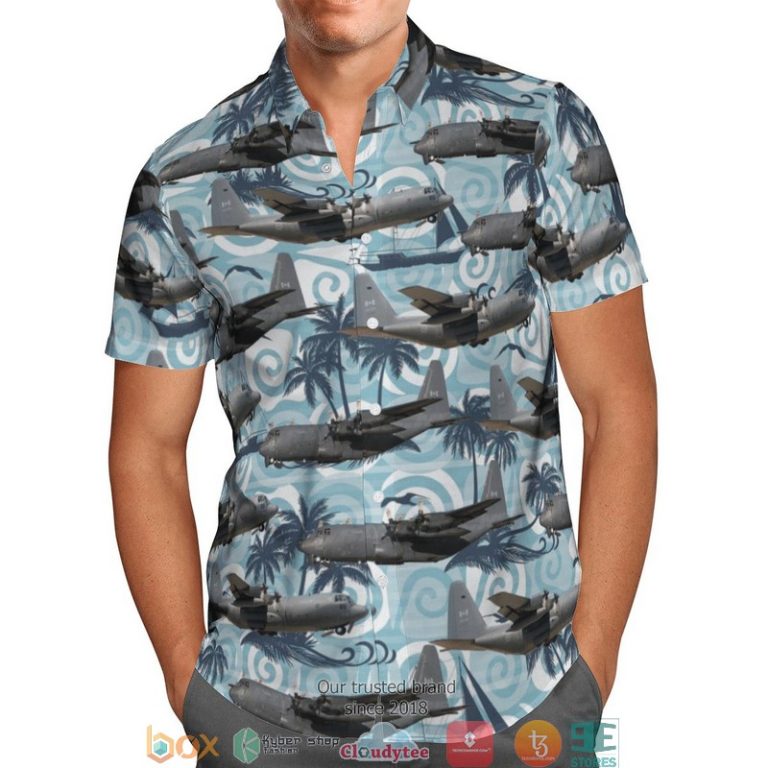 Rcaf Lockheed Cc 130H Hercules C 130H L 382 Short Sleeve Hawaiian Shirt ...