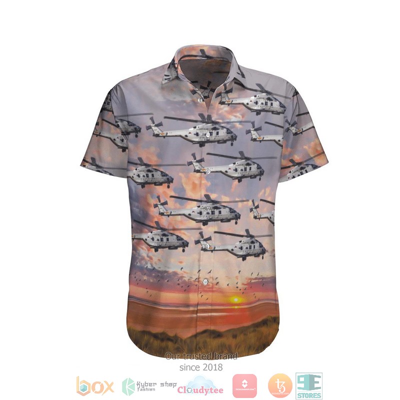 Rnlaf Koninklijke Luchtmacht Nhi Nh 9Nfh Hawaiian Shirt