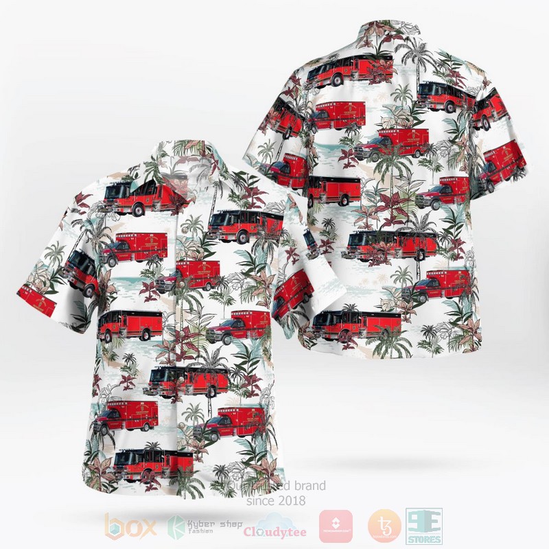 Sanford Fire Department Hawaiian Shirt