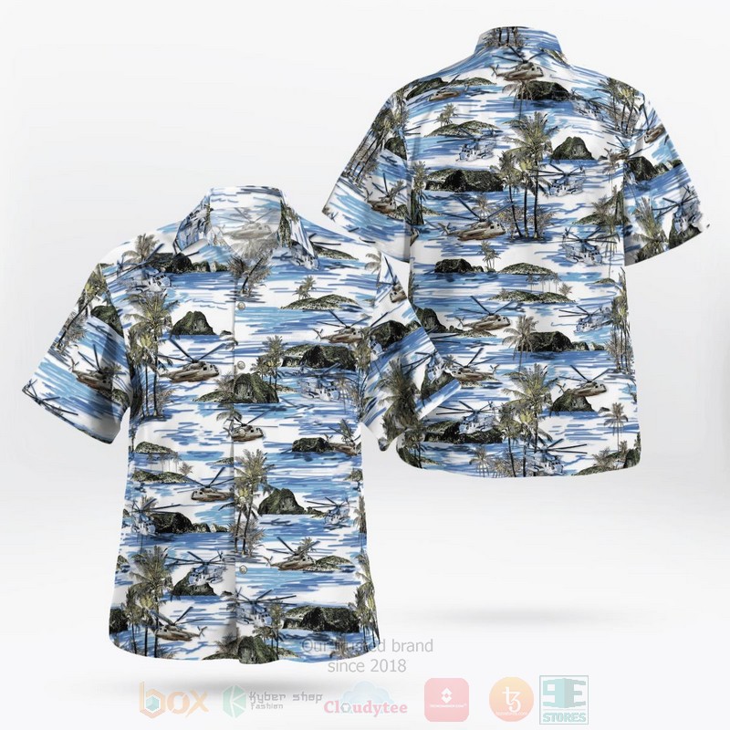 Sikorsky Ch 53E Super Stallion Hawaiian Shirt