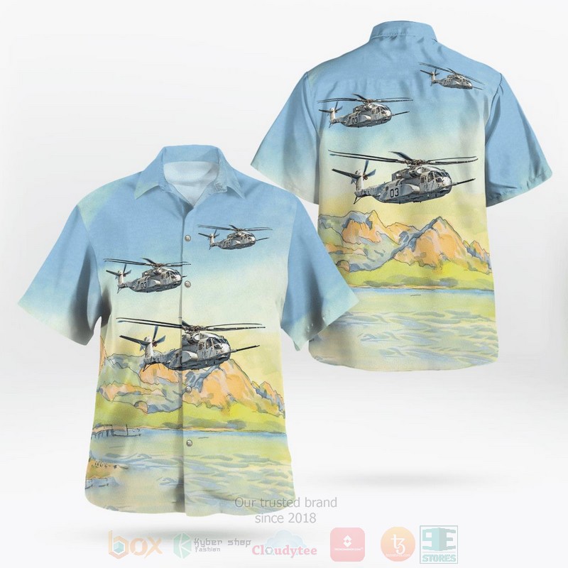 Sikorsky Ch 53K King Stallion Hawaiian Shirt