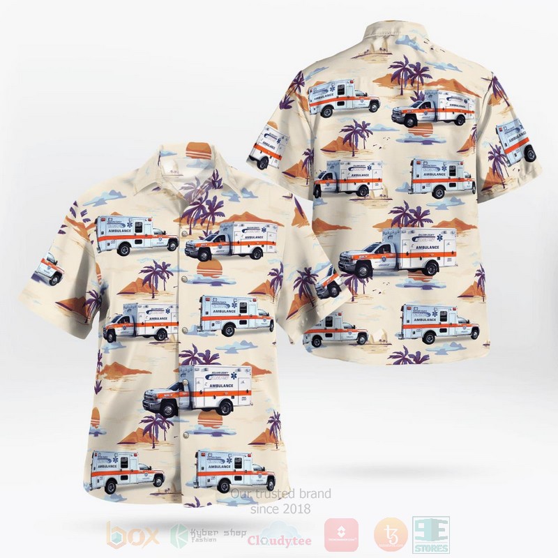 Sullivan County Ems Blountville Tennessee Hawaiian Shirt 2