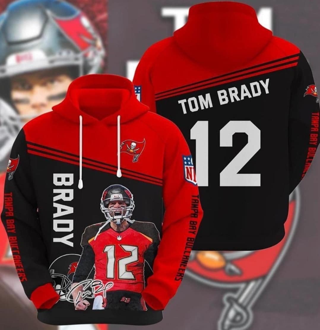 Tampa Bay Buccaneers Champ All-over Print Hoodie - HomeFavo