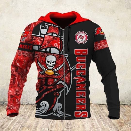 Tampa Bay Buccaneers Champ All-over Print Hoodie MTE010 - HomeFavo