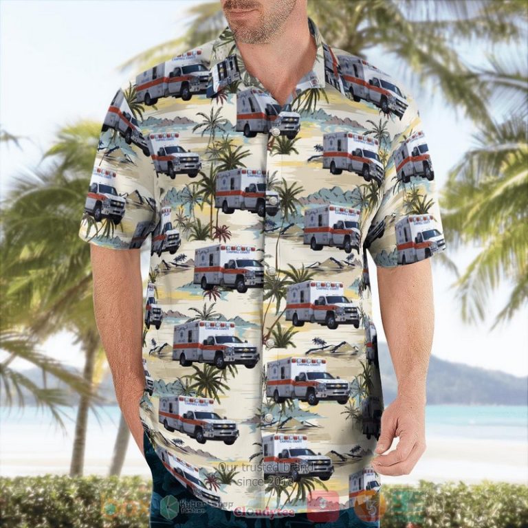 Tennessee Campbell County Ems Hawaiian Shirt - HomeFavo