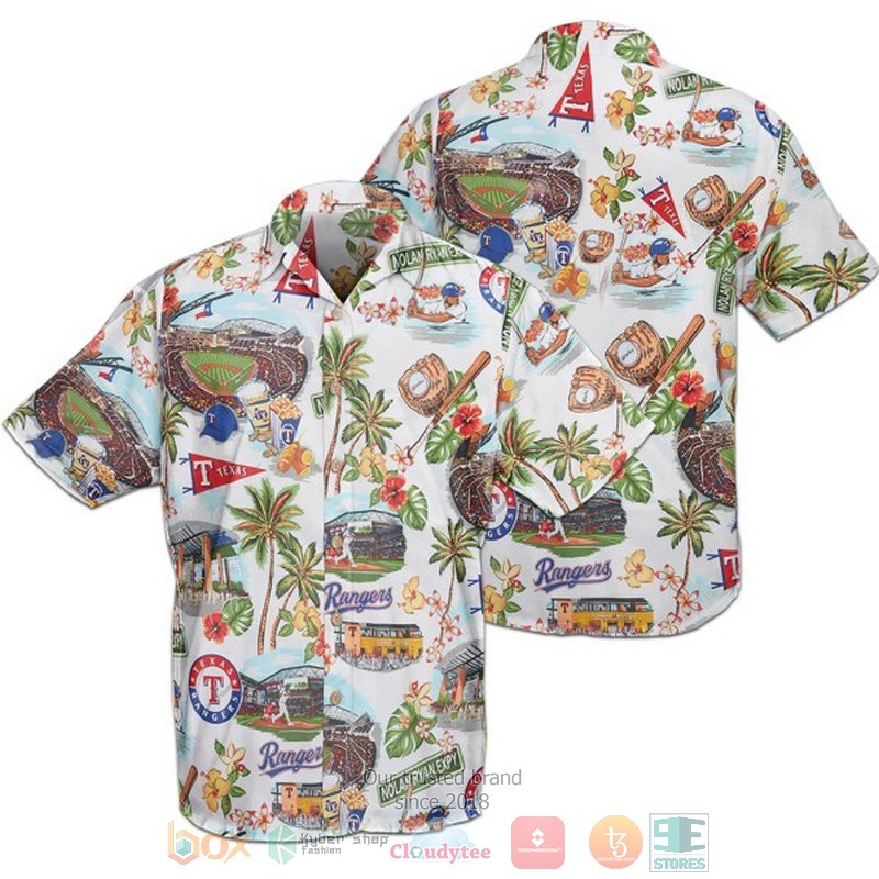 Texas Rangers MLB Hawaiian Shirt - HomeFavo