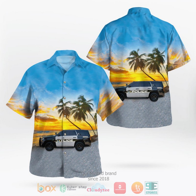 Titusville Police Department Titusville Florida Hawaiian Shirt