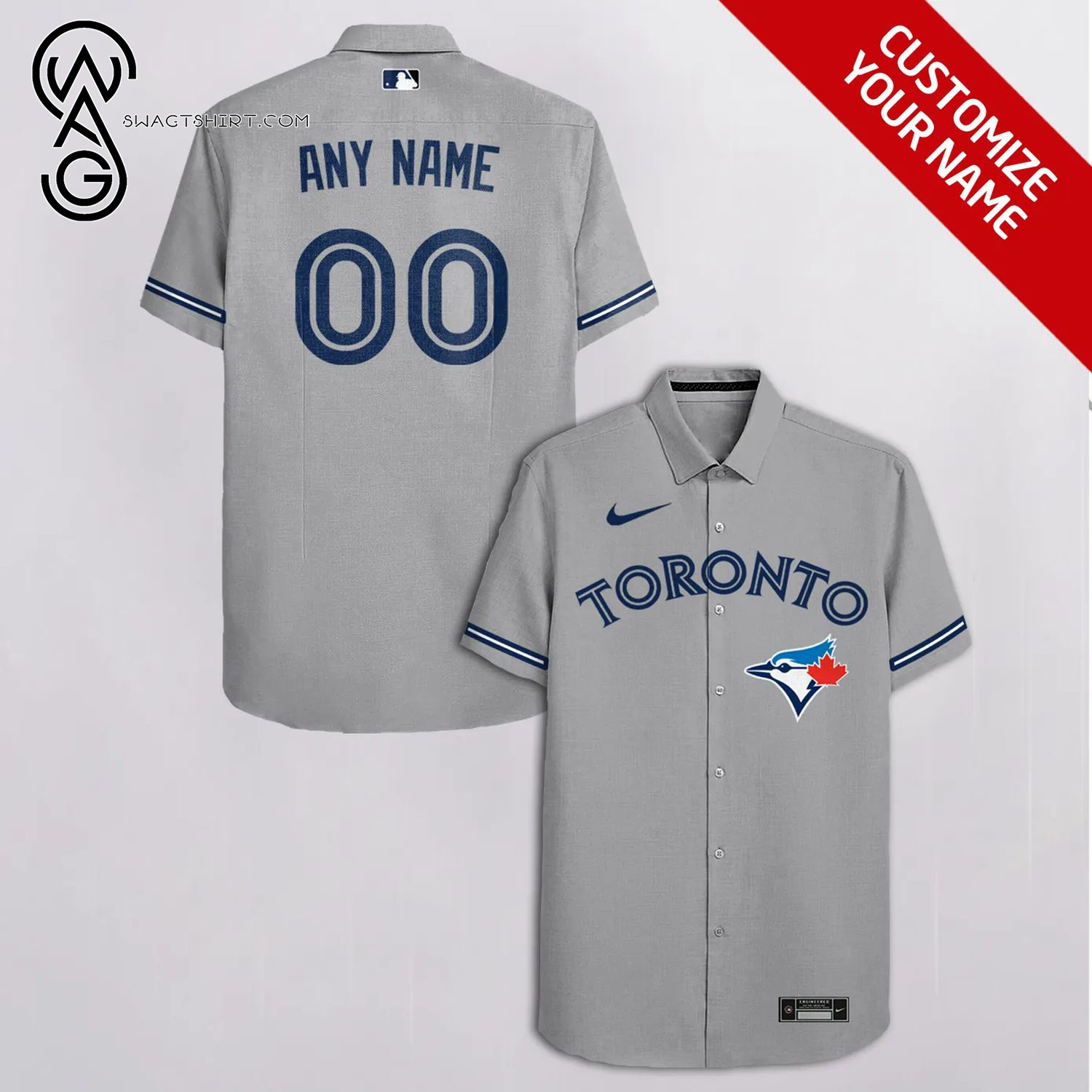 Toronto Blue Jays Mlb Full Printing Personalized Hawaiian Shirt