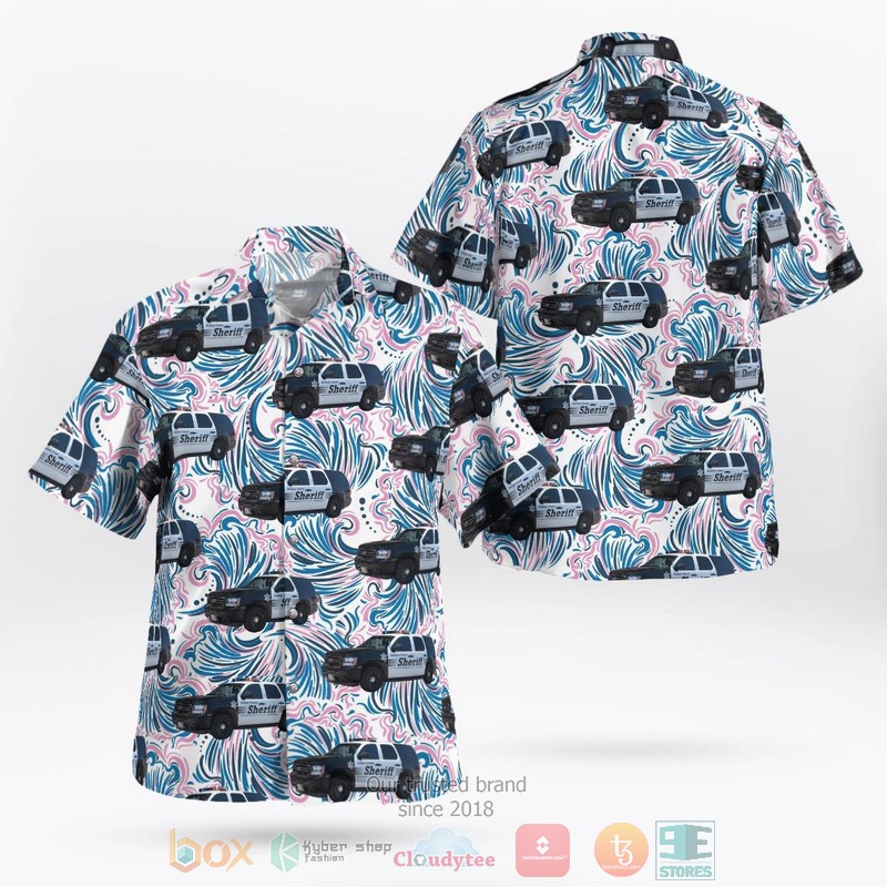 Ventura County California Ventura County Sheriffs Department Chevrolet Tahoe Ppv Hawaiian Shirt