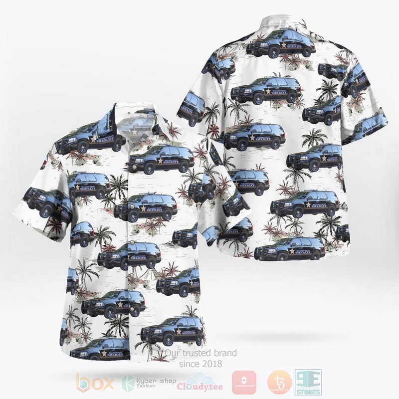 Williamson County Texas Williamson County Sheriffs Office Chevrolet Tahoe Hawaiian Shirt