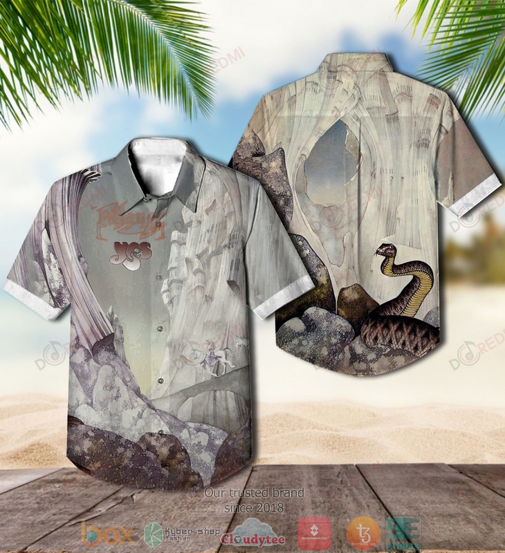 Yes Relayer Short Sleeve Hawaiian Shirt