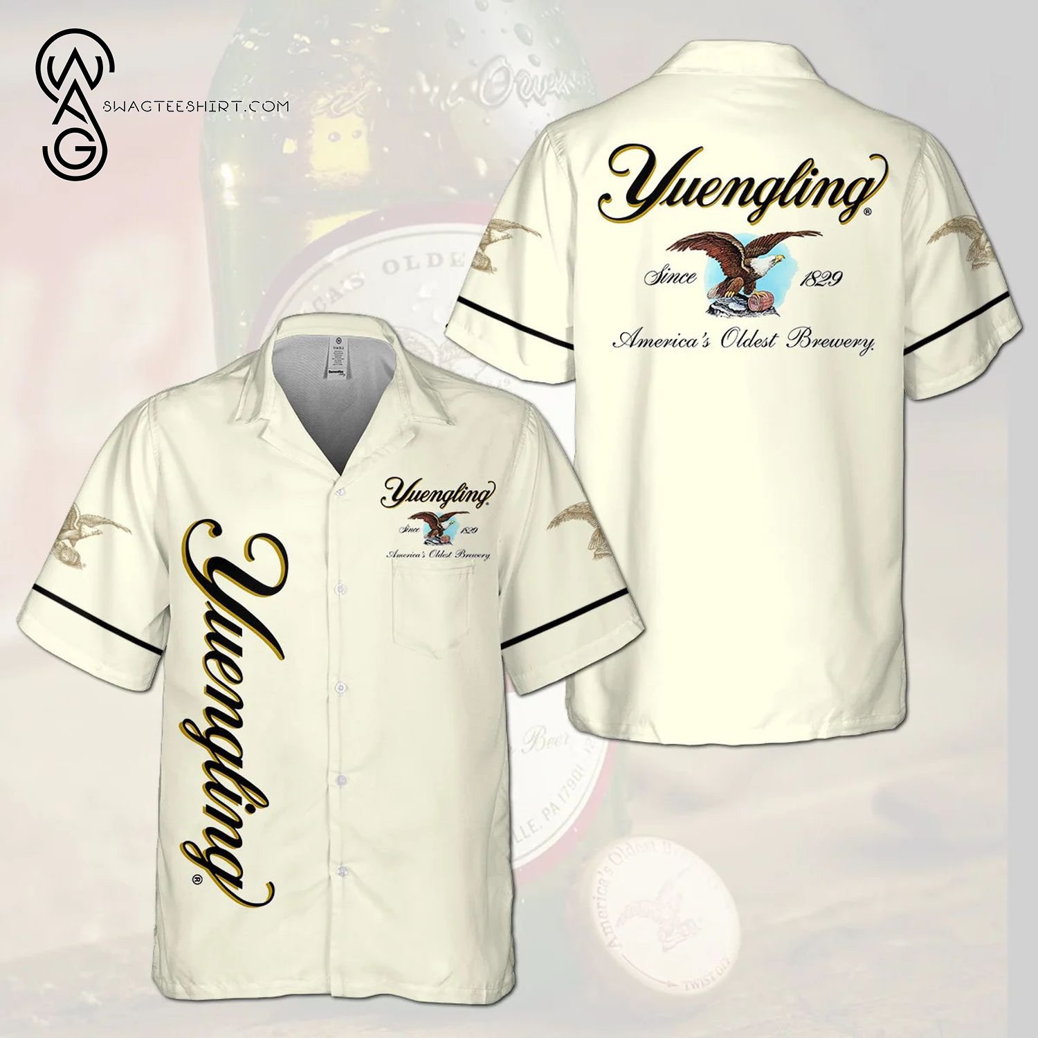 Yuengling Americas Oldest Brewery All Over Print Hawaiian Shirt