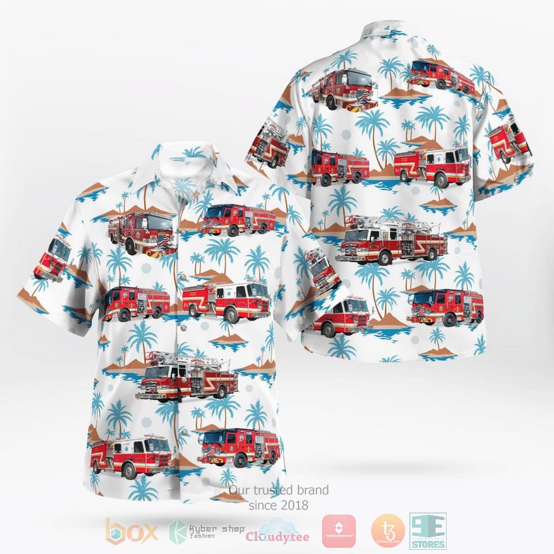 Zephyrhills Fire Department Florida Hawaiian Shirt