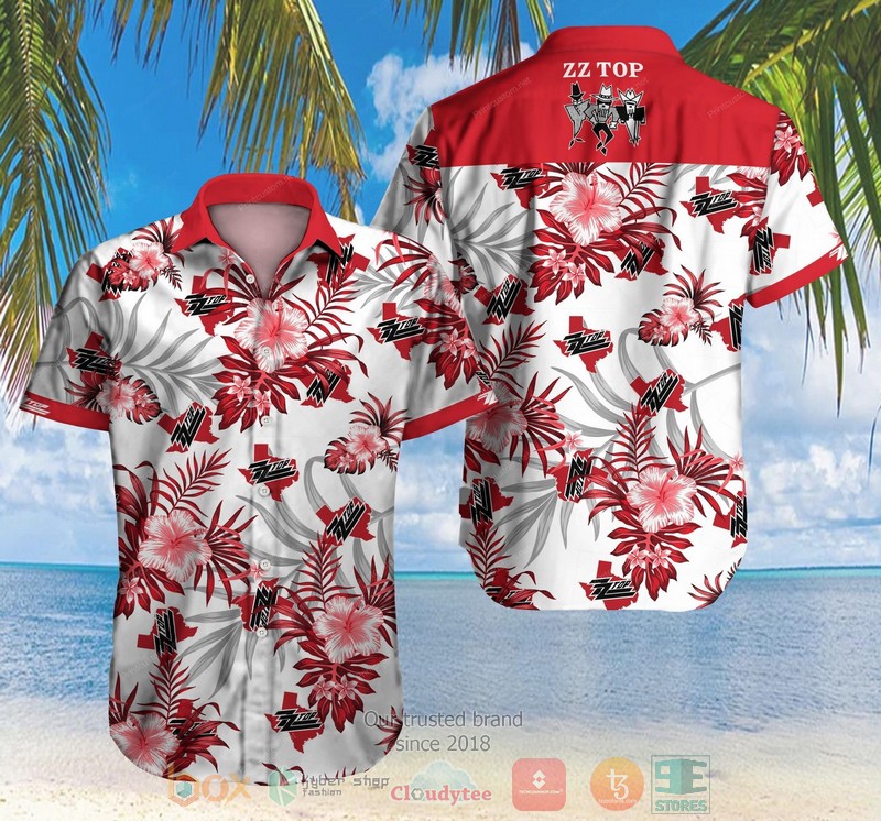 Zz Top American Rock Band Hawaiian Shirt