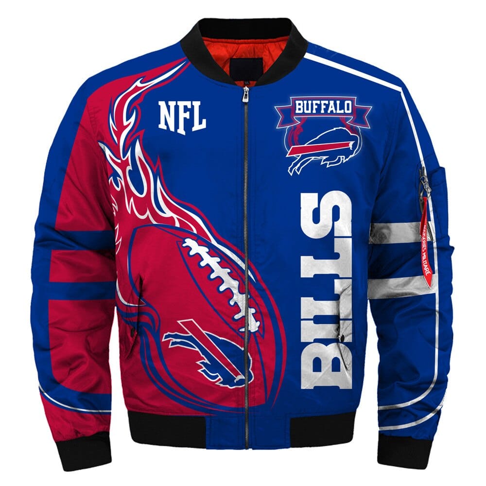 Buffalo Bills Bomber Jacket Winter Coat Gift For Fans - HomeFavo