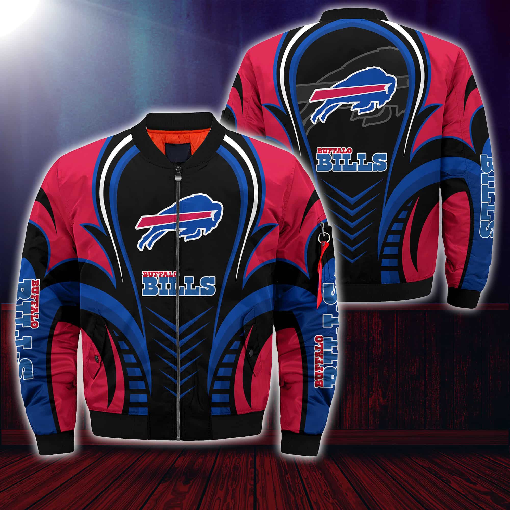 Buffalo Bills NFL Bomber Jacket Gift For Fans HFV - HomeFavo