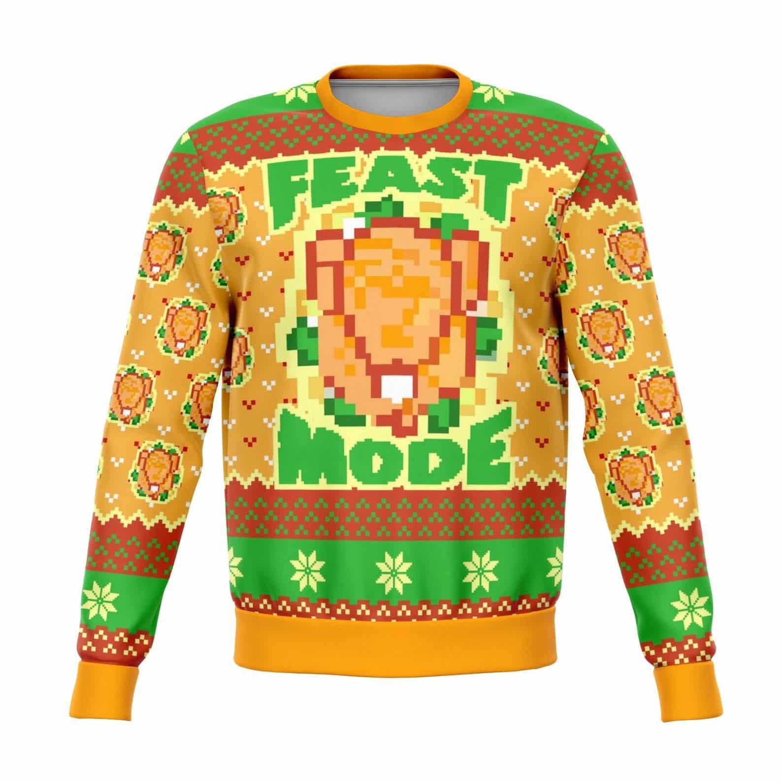 Feast Mode Dank Christmas Warmth Thicken Sweater Shirts