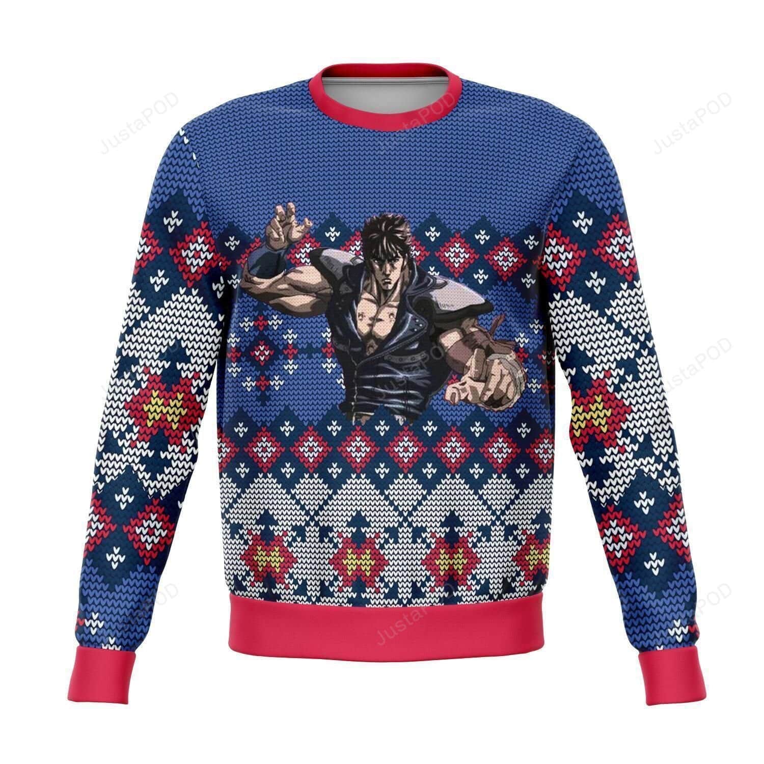 Fist Of The North Christmas Warmth Thicken Sweater Shirt