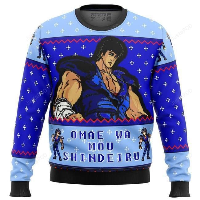 Fist Of The North Star Omae Wa Mou Shindeiru Cold Weather Sweater Shirt