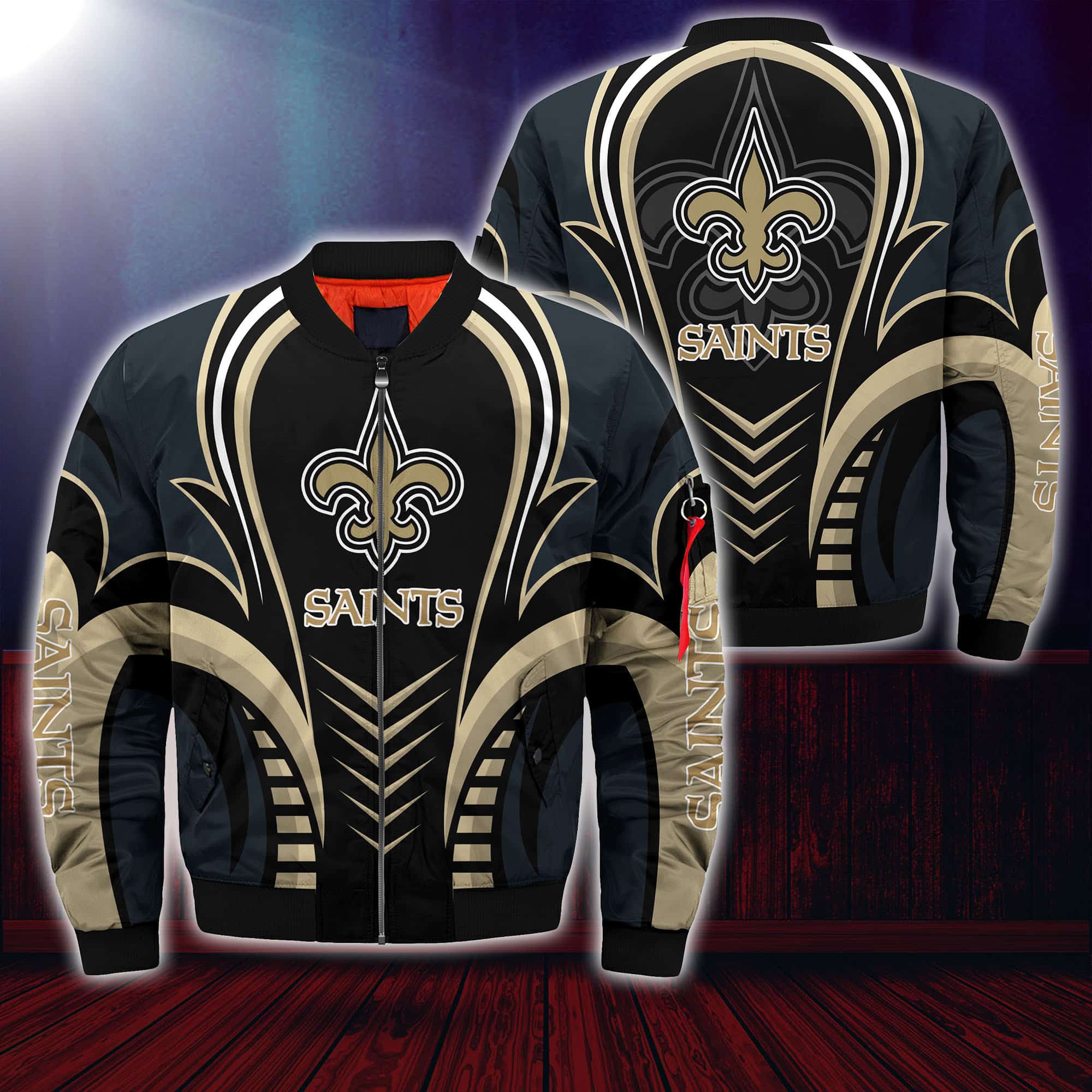 New Orleans Saints NFL Bomber Jacket Gift For Fans HFV - HomeFavo