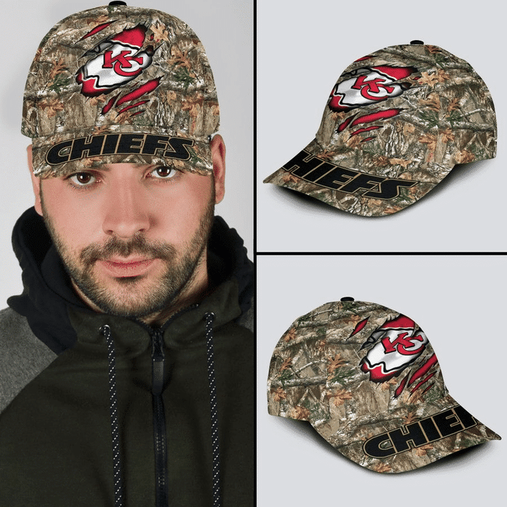 NFL Kansas City Chiefs 3D Camo Cap - HomeFavo