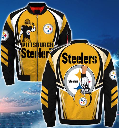 Pittsburgh Steelers Bomber Jacket Style #1 Winter Coat Gift For Fans ...
