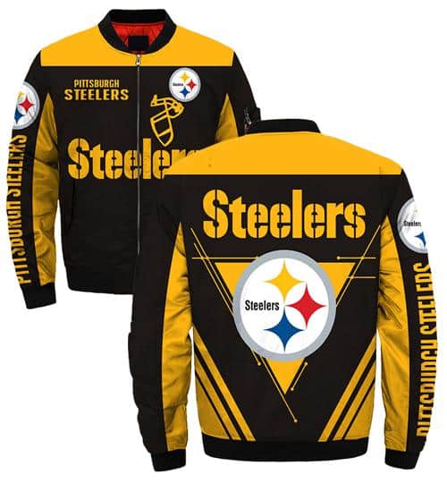 Pittsburgh Steelers Bomber Jacket Style #5 Coat For Men HFV - HomeFavo