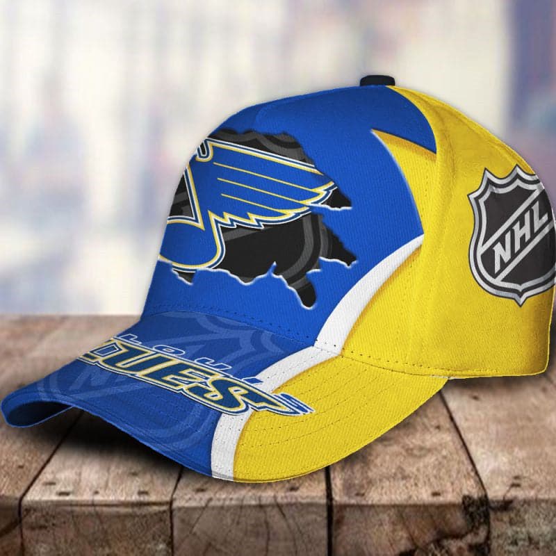 St Louis Blues Hats - Adjustable Hat - HomeFavo