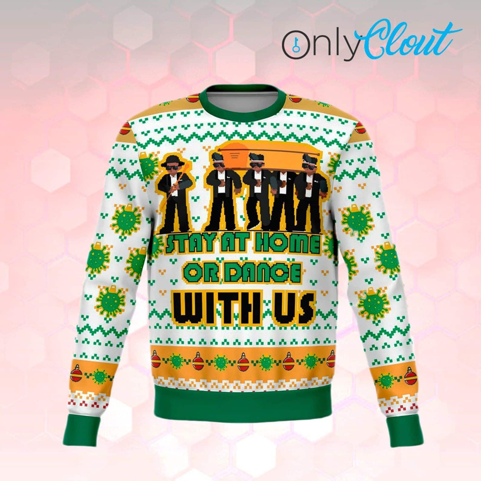 You Cant Dance With US Meme Funny Christmas Warmth Thicken Sweater