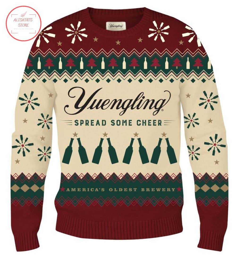 Yuengling Spread Some Cheer Christmas Warmth Thicken Sweater 3D Sweater