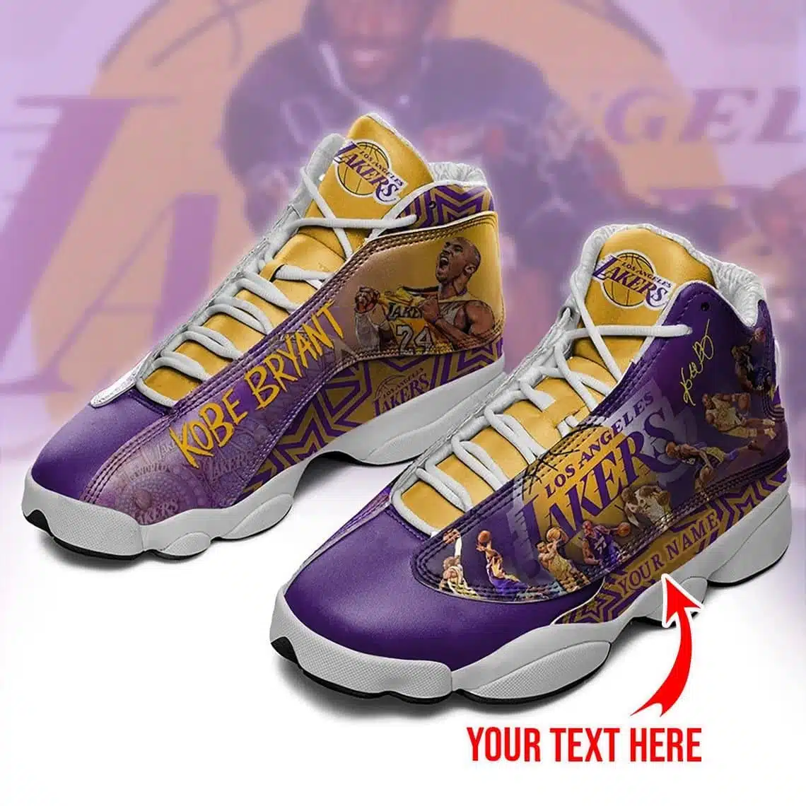 Kobe Bryant Jordan Sneakers NBA J13 Shoes Custom Retro Sneakers 1