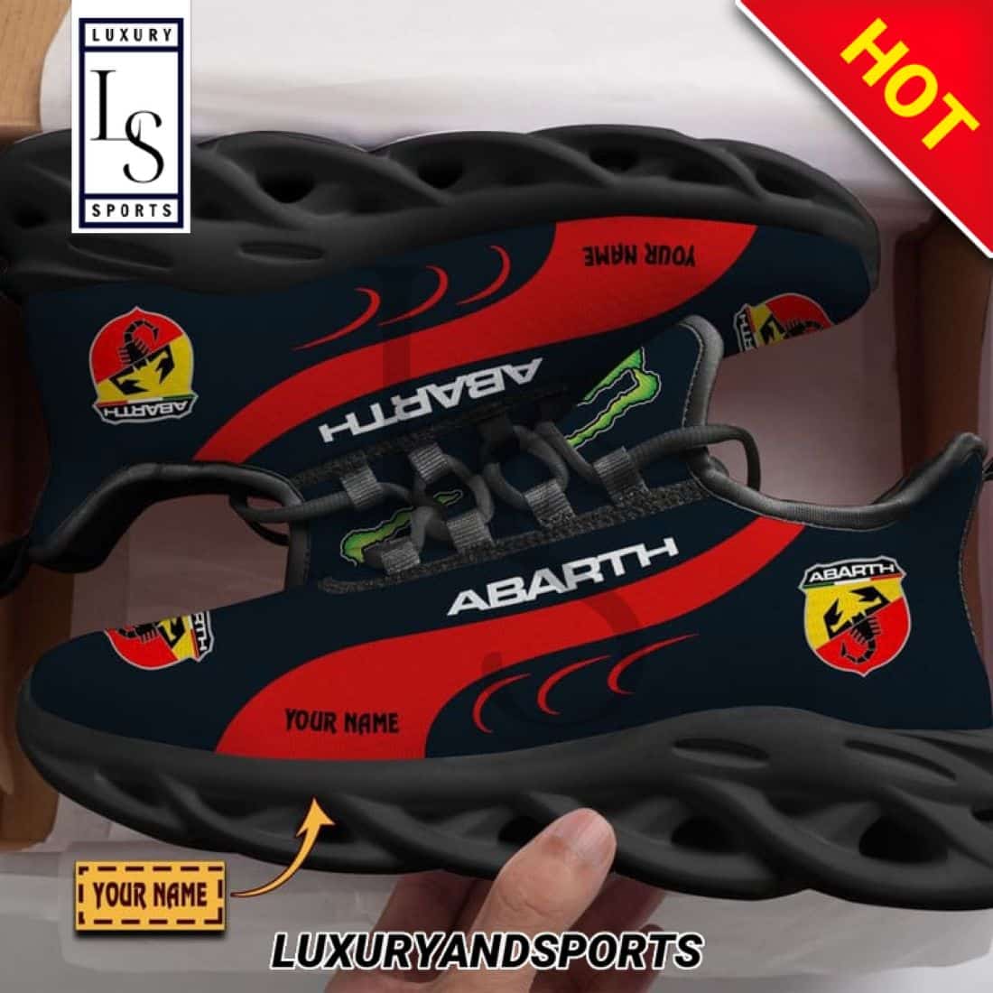 Abarth Monster Custom Max Soul Sneakers 1